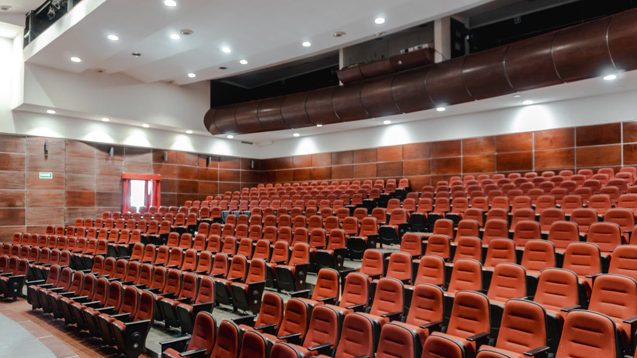 University lecture hall where Title IX employees teach