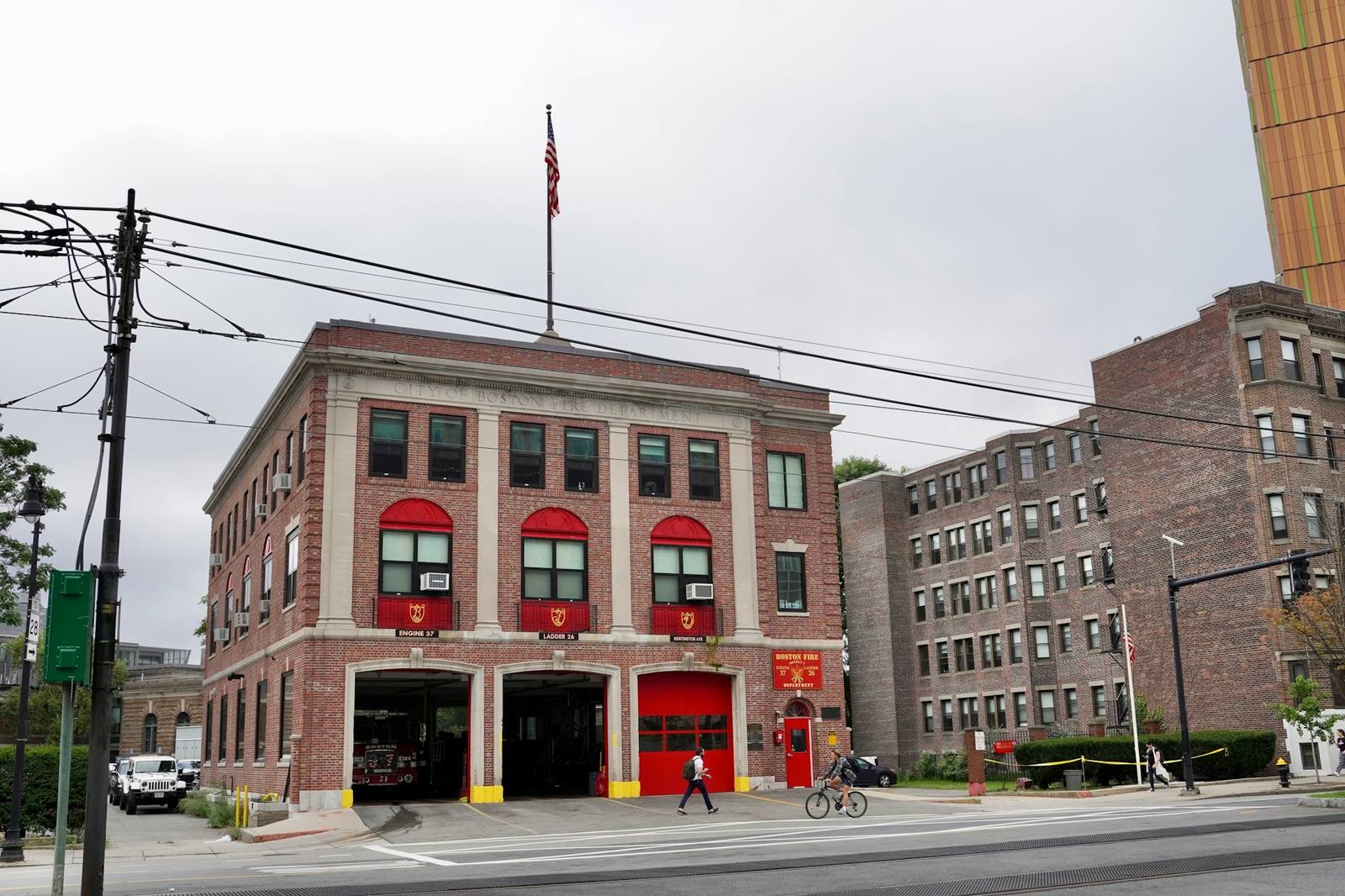 Fire station representing Ohio police and firefighter pension disability matters